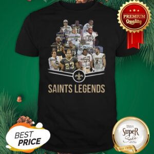 Nice New Orleans Saints Logo Saints Legends All Signature Shirt