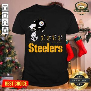 Cute Snoopy And Woodstock Pittsburgh Steelers Shirt