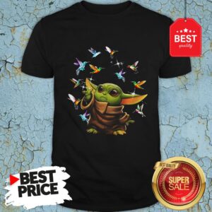 Nice Baby Yoda Hummingbirds Star Wars Shirt