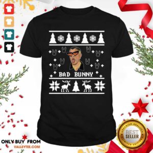 Fantastic Bad Bunny Ugly Christmas Shirt