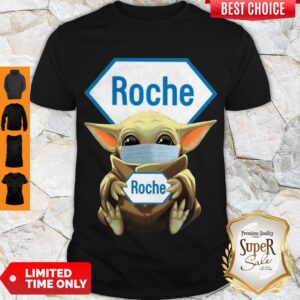 Awesome Baby Yoda Face Mask Hug Roche Shirt