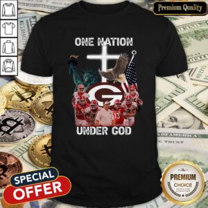 Georgia Bulldogs One Nation Under God Shirt