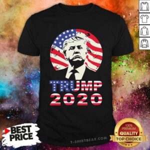 Good Donald Trump 2020 American Flag Shirt