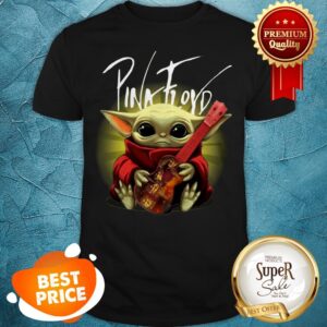Official Baby Yoda Hug Pink Floyd Shirt