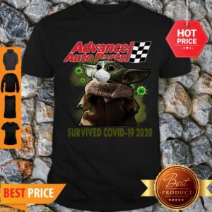 Baby Yoda Advance Auto Parts Survived Covid 19 2020 Shirt