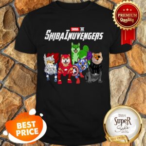 Nice Marvel Shiba Inu Avengers Endgame Shirt