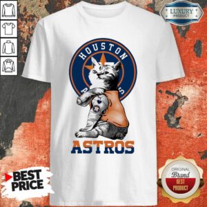 Good Tattoo Cat I Love Houston Astros Shirt