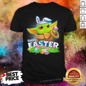Awesome Baby Yoda Bunny Hat Happy Easter Day 2021 Shirt