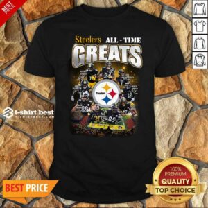 Premium Pittsburgh Steelers All Time Greats Signatures Shirt