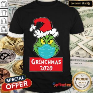Official Grinch Wears Mask 2020 Christmas Shirt