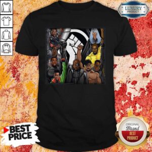 Pretty Black Panther Appreciation 2020 Strong Hand Shirt