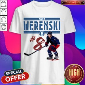 Top Zach Werenski Columbus Hockey Official Shirt