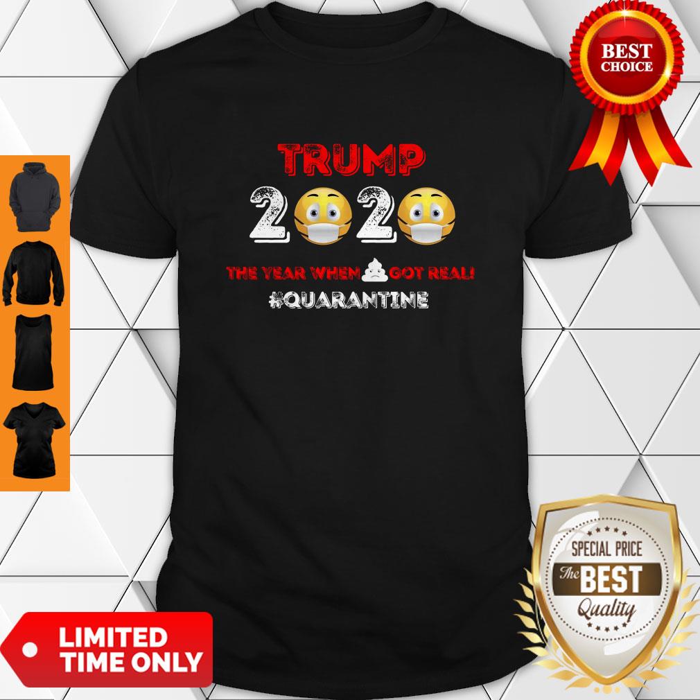 Funny Donald Trump Toilet Paper Quarantine Shirt