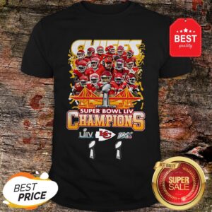 Official Kansas City Chiefs Super Bowl LIV Champs Shirt
