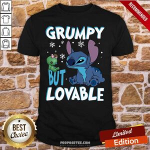 Good Stitch Grumpy But Lovable Shirt