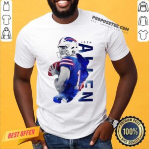 Premium Josh Allen 17 Buffalo Bills Football Shirt