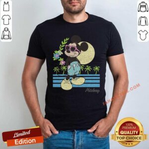 Disney Mickey And Friends Mickey Retro Beach Shirt