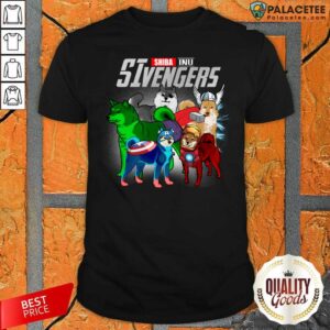 Top Shiba Inu Marvel Avengers SIvengers Shirt
