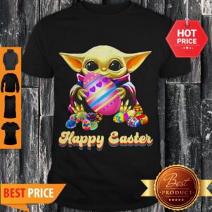 Lovely Happy Easter Baby Yoda Hug Easter Egg Shirt
