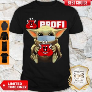 Hot Baby Yoda Face Mask Hug Profi Shirt