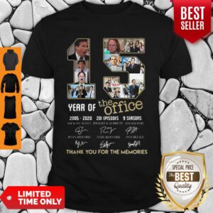 15 Year Of The Office 2005 2020 201 Episodes 9 Season Signatures Shirt