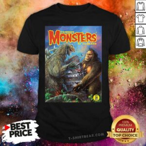 Scared 9 Godzilla Vs King Kong Shirt