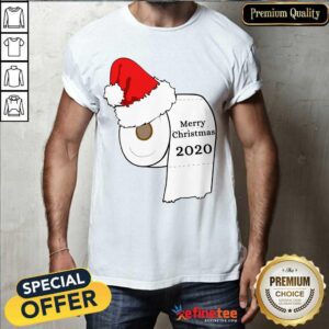Fantastic Santa Hat Toilet Paper Merry Christmas 2020 Shirt