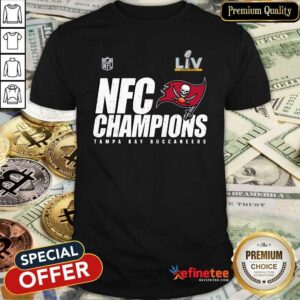 Great NFC Champions Tampa Bay Buccaneers Super Bowl LV Shirt