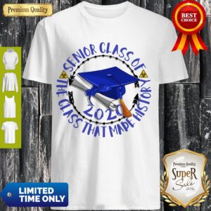Hot Senior Class Of 2020 The Class That Made His Story Blue Royal Shirt