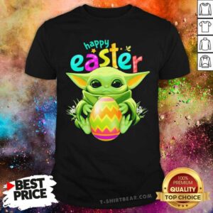 Hot Baby Yoda Hug Egg Happy Easter Day Shirt
