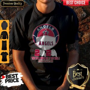 Los Angeles Angels Of Anaheim Mask 2020 Quarantine Coronavirus Shirt