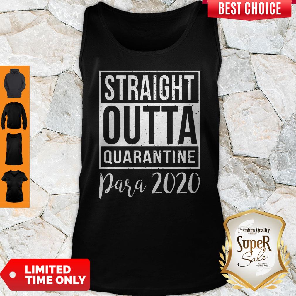 Straight Outta Quarantine Para 2020 Coronavirus Shirt