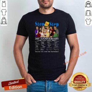 Pretty Step By Step 30th Anniversary 1991 2021 Thank You For The Memories Signatures Shirt