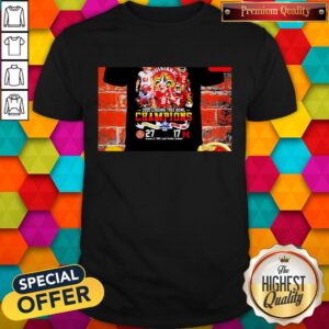 Nice 2020 Lending Tree Bowl Champions Louisiana Ragin’ Cajuns Shirt