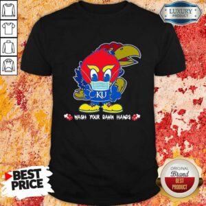Hot Kansas Jayhawks Damn Hands Covid-19 Shirt