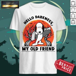 Snoopy Dracula Hello Darkness My Old Friends Shirt