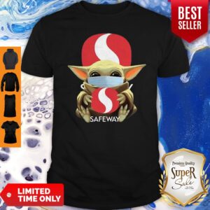 Awesome Star Wars Baby Yoda Mask Hug Safeway COVID-19 Shirt