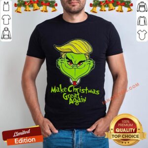 Good Grinch Trump Make Christmas Great Again Shirt