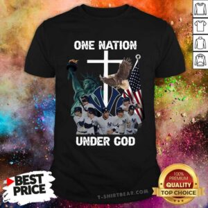 Awesome 8 One Nation New York Yankees Under God Shirt