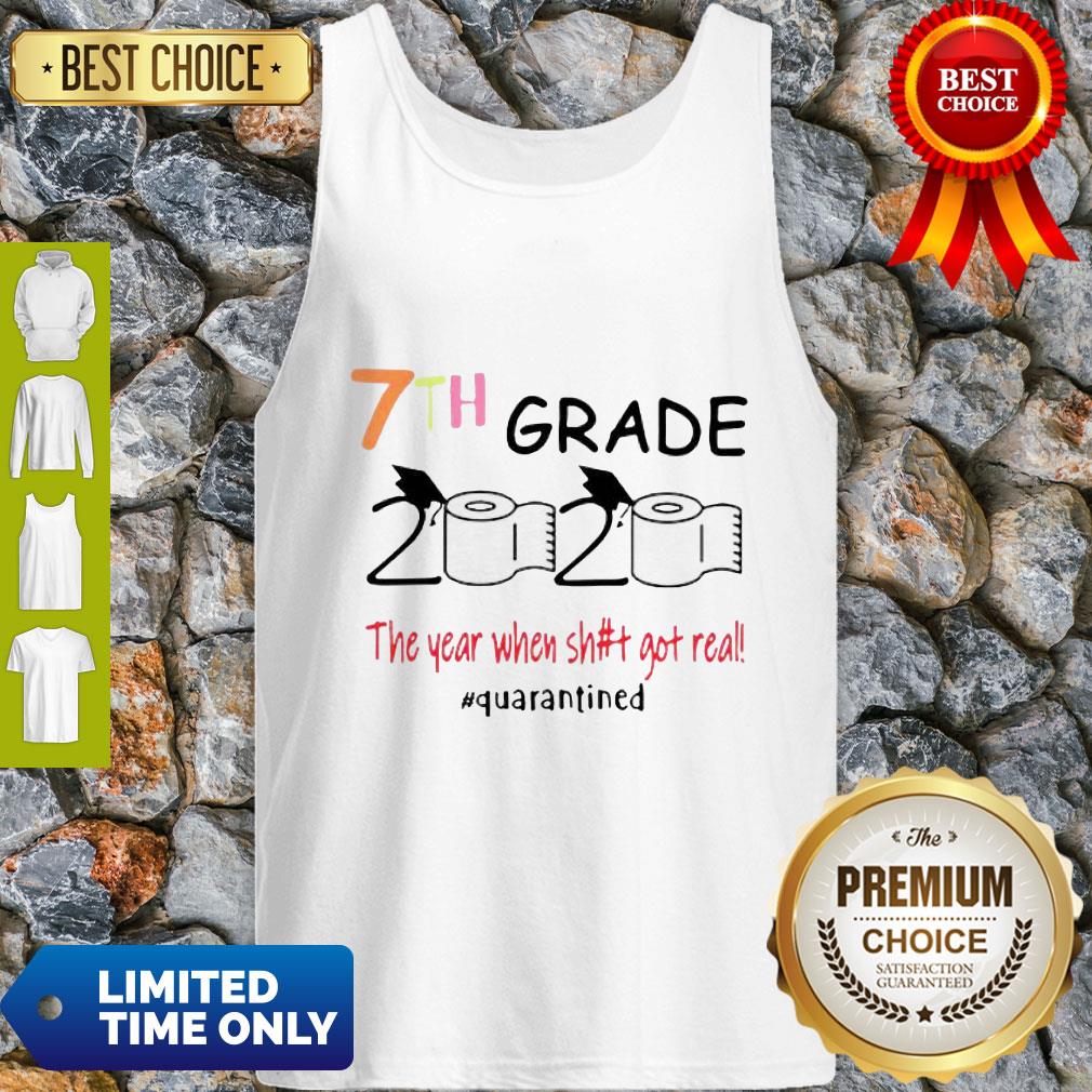 Toilet Paper 7th Grade 2020 The Year When Shit Got Real COVID-19 Shirt