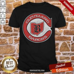 Good Cleveland Barons Hockey Shirt