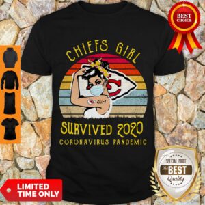 Good Kansas City Chiefs Girl Survived 2020 Coronavirus Pandemic Vintage Shirt
