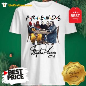 Official Stephen King Horror Friends Shirt
