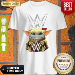 Star Wars Baby Yoda Hug Aew Mask Covid 19 Shirt
