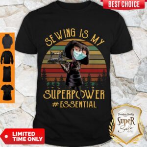 Vintage Edna Mode Sewing Is My Superpower #Essential Shirt