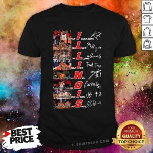 Hot Illinois Member Kofi Cockburn Adam Miller And More Signature Shirt