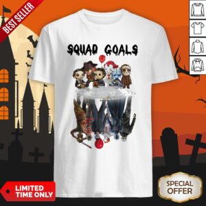 Halloween Horror Characters Squad Goals Shirt