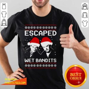 Perfect Home Alone Escaped Wet Bandits Ugly Christmas Shirt