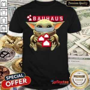 Top Baby Yoda Mask Hug Bauhaus Shirt