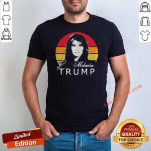 Top Melania Trump First Lady Of The United States Vintage Retro Shirt
